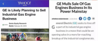 聚焦｜GE“可能計(jì)劃出售工業(yè)燃?xì)鈨?nèi)燃機(jī)”的背后：工業(yè)大拿齊“瘦身”！