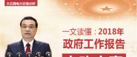 一文讀懂李克強(qiáng)總理2018年政府工作報(bào)告中電改大事！