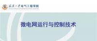微電網(wǎng)運行與控制技術
