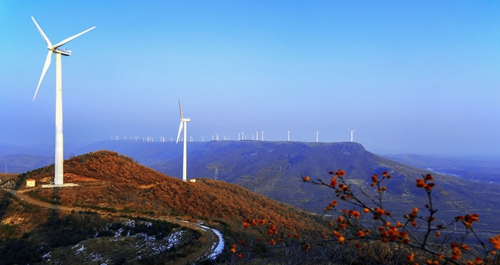 煙臺(tái)迎大風(fēng)天氣 風(fēng)電出力、發(fā)電量均創(chuàng)歷史新高