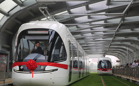 國內(nèi)首個采用能量型超級電容技術(shù)的有軌電車正式運營
