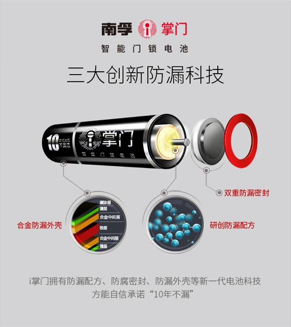 電池技術(shù)突破！南孚5號(hào)超級(jí)電池可用10年