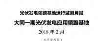 大同一期光伏發(fā)電領(lǐng)跑基地運(yùn)行監(jiān)測月報發(fā)布 各大企業(yè)表現(xiàn)如何？