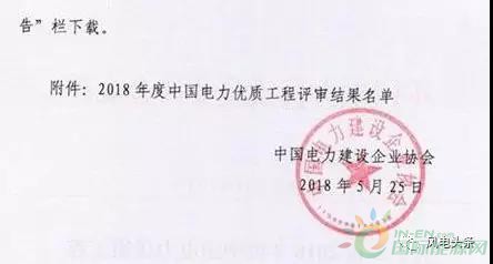 7個(gè)風(fēng)電工程獲獎(jiǎng)！2018中國(guó)電力優(yōu)質(zhì)工程評(píng)審結(jié)果名單出爐?。ǜ皆敿?xì)名單）