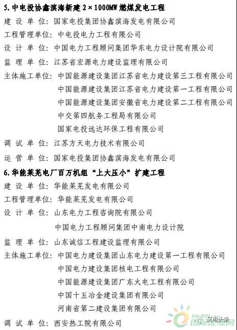 7個(gè)風(fēng)電工程獲獎(jiǎng)！2018中國(guó)電力優(yōu)質(zhì)工程評(píng)審結(jié)果名單出爐?。ǜ皆敿?xì)名單）