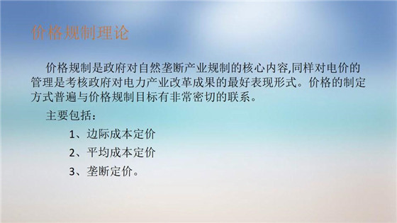 我國電力價格規(guī)制現狀、存在的問題及原因分析