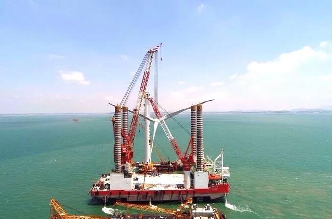 國內(nèi)首個大功率海上風(fēng)電試驗(yàn)風(fēng)場建設(shè)圓滿收官
