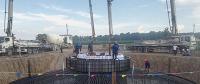 河南開封通許49.5兆瓦風(fēng)電項目首臺風(fēng)機(jī)基礎(chǔ)澆筑完成