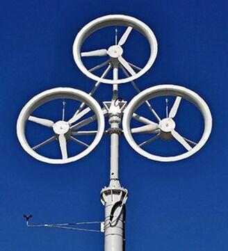 發(fā)電不用怕風?。喝毡拘滦惋L車體型小電量足
