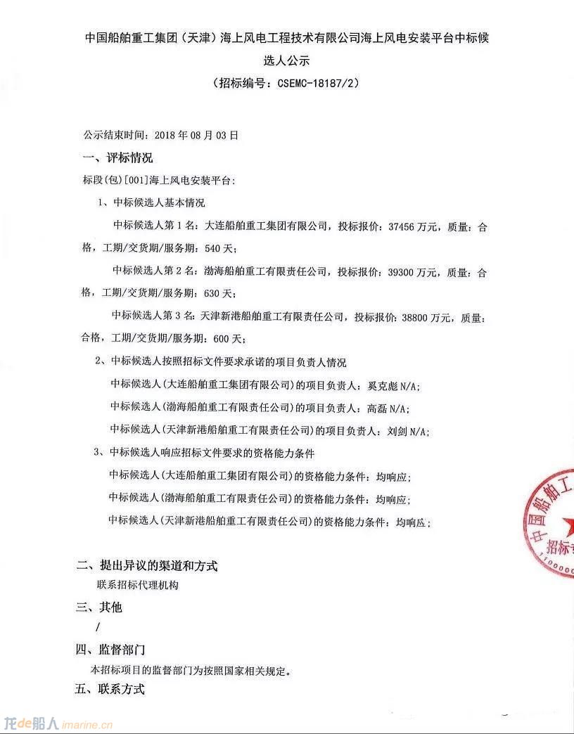 3.7億元！這家船廠將中標(biāo)海上風(fēng)電安裝平臺(tái)
