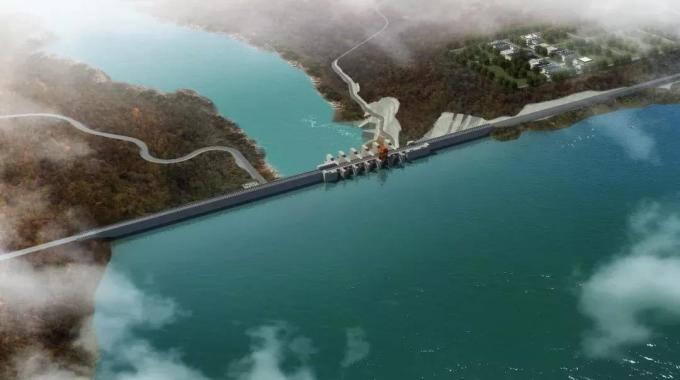 中國企業(yè)在非洲承攬的最大水電工程項目  安哥拉卡古路.卡巴薩水電站 規(guī)劃裝機容量217.2萬千瓦，建成后將滿足安哥拉50%以上供電需求。