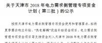 1917萬(wàn)元！天津公示2018年電力需求側(cè)管理專項(xiàng)資金計(jì)劃（第二批）