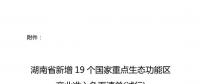 湖南省發(fā)布《湖南省新增19個(gè)國家重點(diǎn)生態(tài)功能區(qū)產(chǎn)業(yè)準(zhǔn)入負(fù)面清單(試行)》對水力發(fā)電、風(fēng)力發(fā)電、太陽能發(fā)電等嚴(yán)格管控