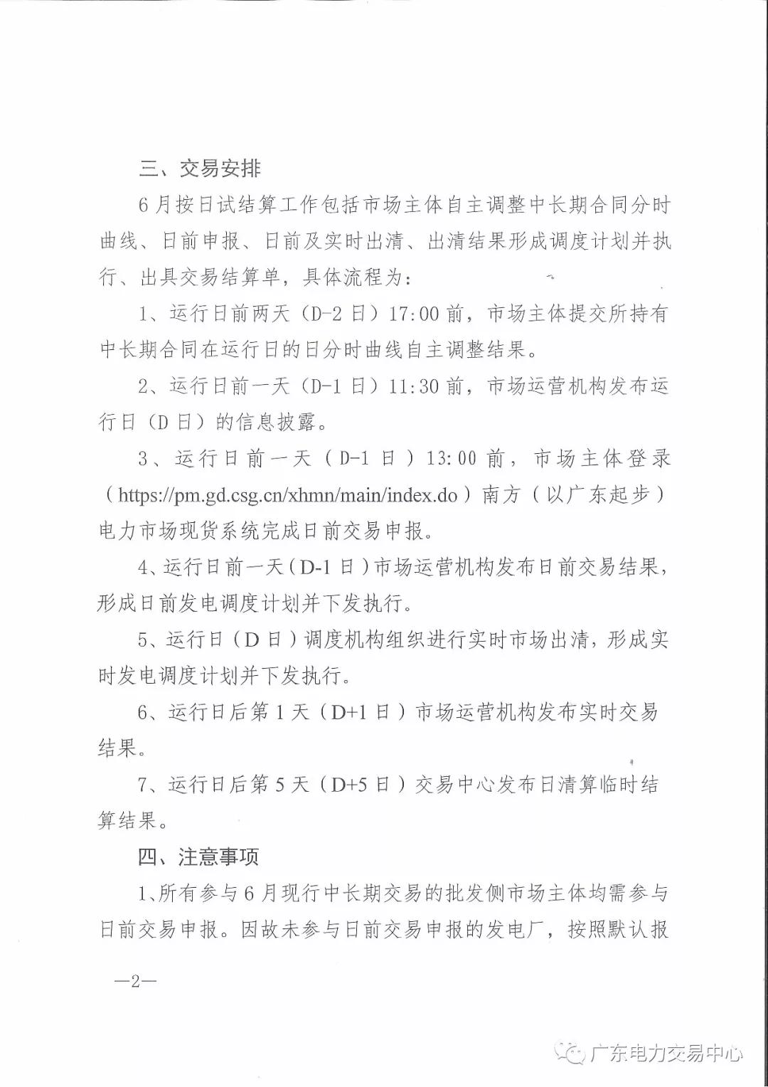 廣東6月20日開(kāi)展現(xiàn)貨按日試結(jié)算 現(xiàn)貨偏差率調(diào)整為100%