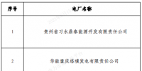 重慶市統(tǒng)調(diào)燃煤及燃?xì)獍l(fā)電企業(yè)目錄